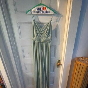 David's Bridal Dress - Size 6 (Dusty Sage)